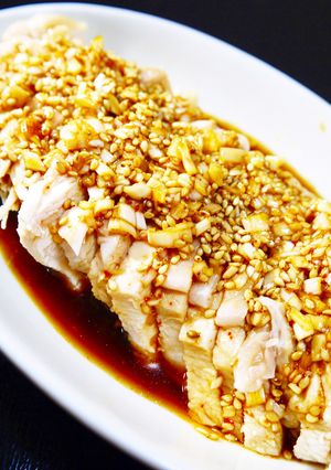 レンジ４分★柔らか鶏むね肉のピリ辛油淋鶏-レシピのメイン写真