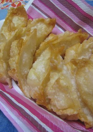 ☆余った餃子の皮で～もちもちおやつ☆-レシピのメイン写真
