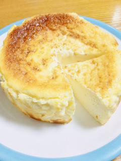 黄金比❤️超簡単♪バスク風チーズケーキ-レシピのメイン写真