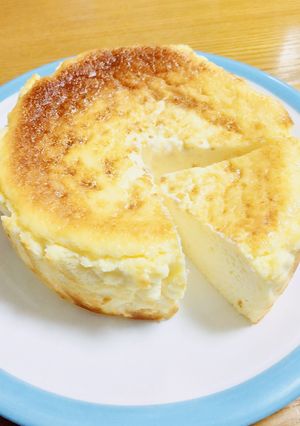 黄金比❤️超簡単♪バスク風チーズケーキ-レシピのメイン写真