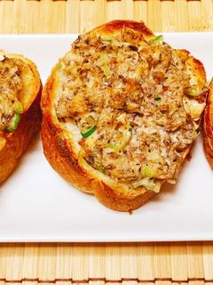 鯖マヨゆかりトースト【ふりかけ】-レシピのメイン写真