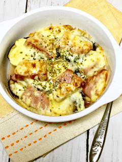 茄子とミートローフのマヨチーズ焼き-レシピのメイン写真