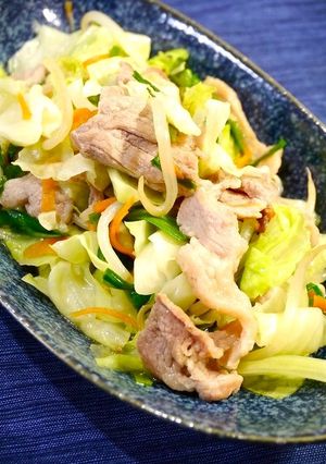 簡単！野菜の白湯シャンタン炒め-レシピのメイン写真