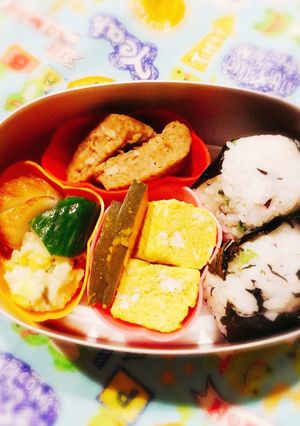 幼稚園お弁当 4歳1ヶ月①-レシピのメイン写真