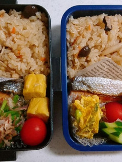 ☆高校生娘と私のお弁当☆107-レシピのメイン写真