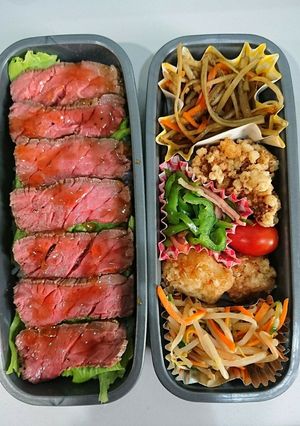 ローストビーフ お弁当-レシピのメイン写真
