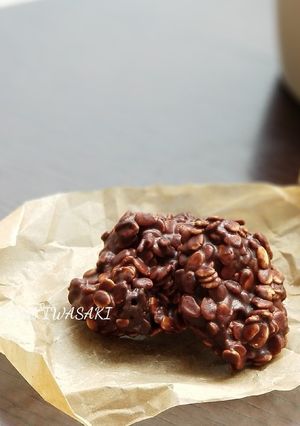 綺麗になれちゃう『押し麦クランチチョコ』-レシピのメイン写真