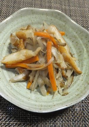 黒糖で☆絶品きんぴらごぼう-レシピのメイン写真