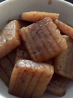 こんにゃくの昆布だし醤油炒め-レシピのメイン写真