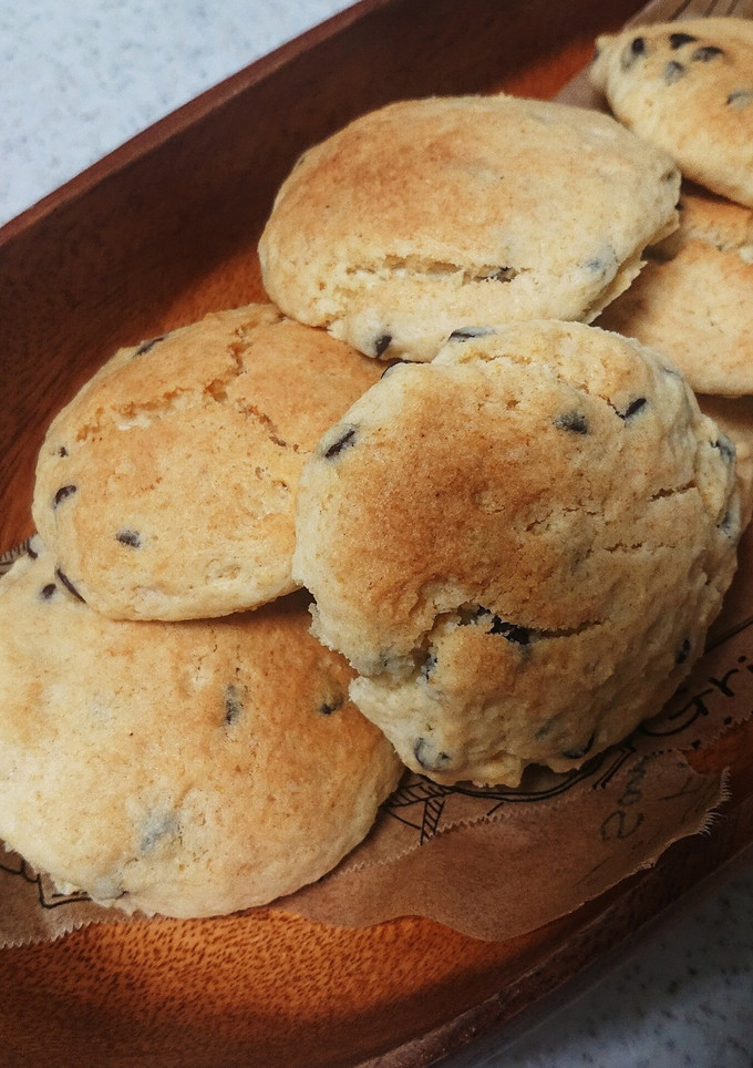 カフェのチョコチップスコーン*卵不使用-レシピのメイン写真