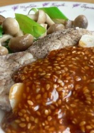 豚肉ソテー♪ゴママヨソースで～-レシピのメイン写真