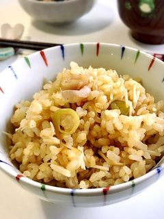 塩麹でえのきと茗荷の炊き込みご飯-レシピのメイン写真