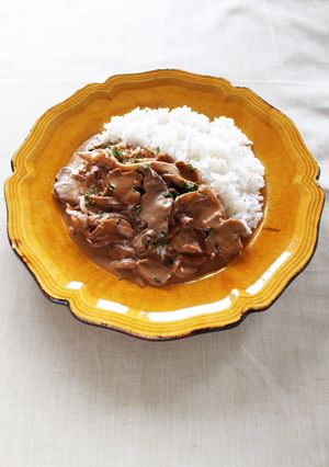 たっぷりキノコのストロガノフ-レシピのメイン写真