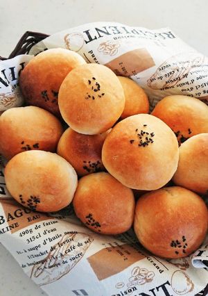 ベンチタイムを省いて作る時短あんパン♪-レシピのメイン写真