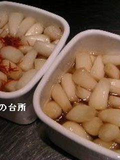 らっきょうの甘酢漬け-レシピのメイン写真