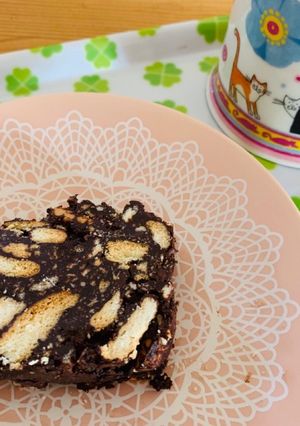 トルコの簡単おやつ☆モザイクケーキ-レシピのメイン写真