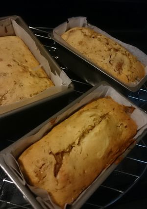 試作中★カラメルタブレットでバナナケーキ-レシピのメイン写真