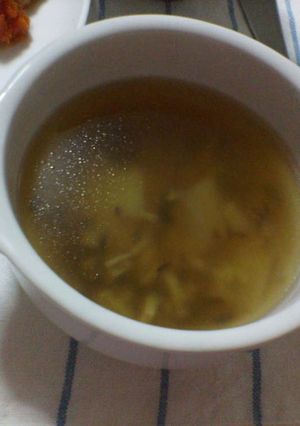 きのこンソメスープ-レシピのメイン写真