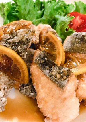 鮭のレモンしょうゆだれ-レシピのメイン写真