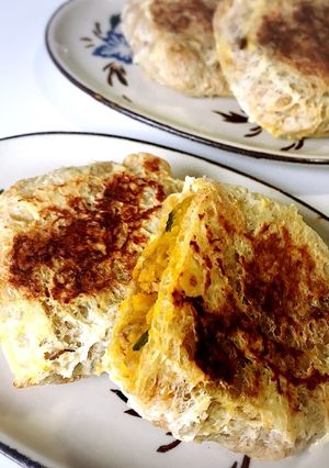 かぼちゃ煮リメイク 油揚げで焼きコロッケ-レシピのメイン写真