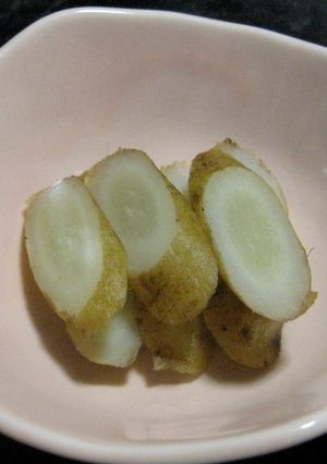 マクロビ：梅ごぼう-レシピのメイン写真