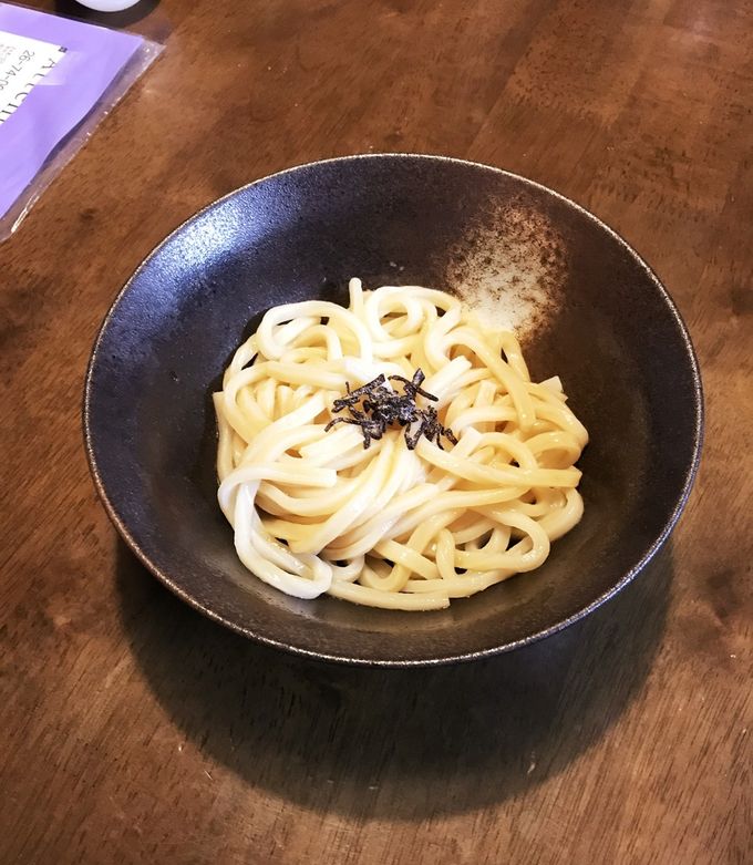 冷凍うどんで簡単♪バター醤油うどん-レシピのメイン写真