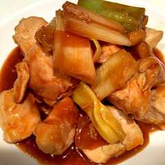 รูปของ ＊鶏肉とねぎのねぎま風＊