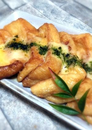 チーズピザ風…ぽたぽたこあげ-レシピのメイン写真