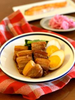 簡単!豚の角煮(シニア向け)-レシピのメイン写真