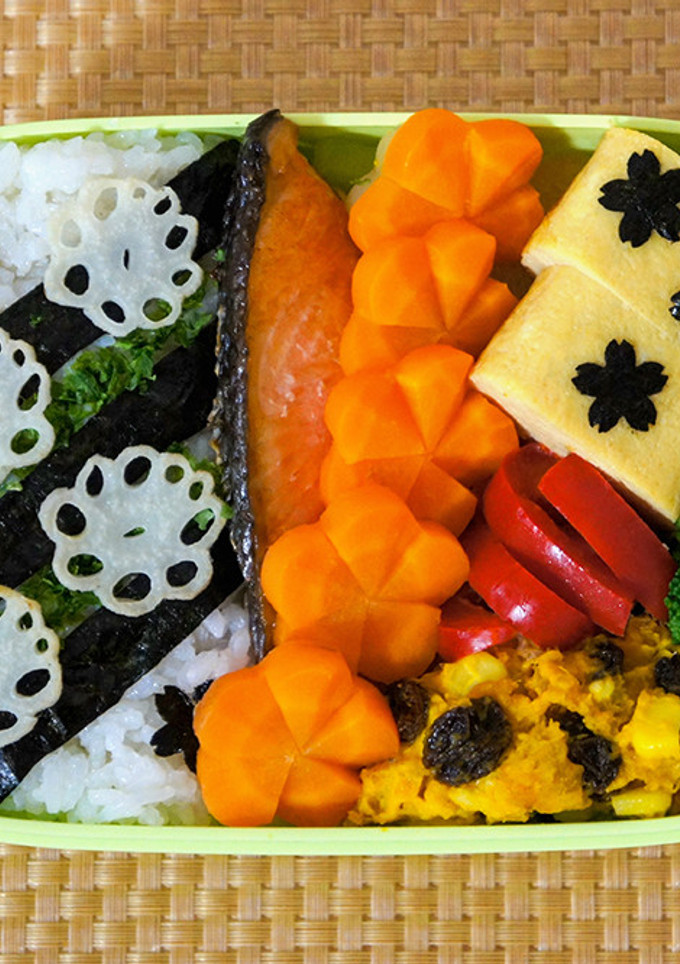 焼き鮭弁当-レシピのメイン写真
