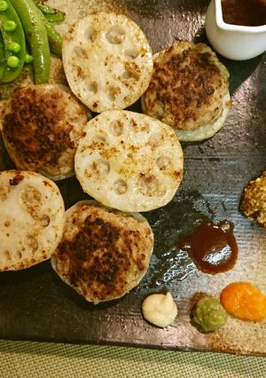 蓮根バーグ-レシピのメイン写真