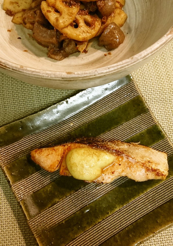 鮭のわさびマヨ焼き-レシピのメイン写真