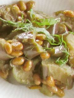 なす納豆の生姜しょうゆ和え-レシピのメイン写真