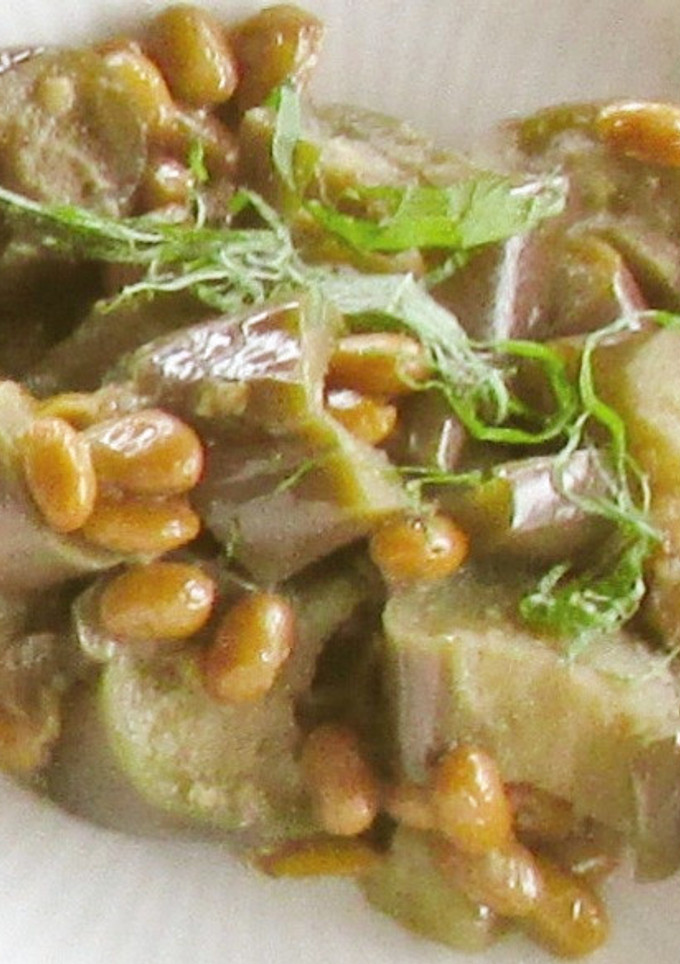 なす納豆の生姜しょうゆ和え-レシピのメイン写真