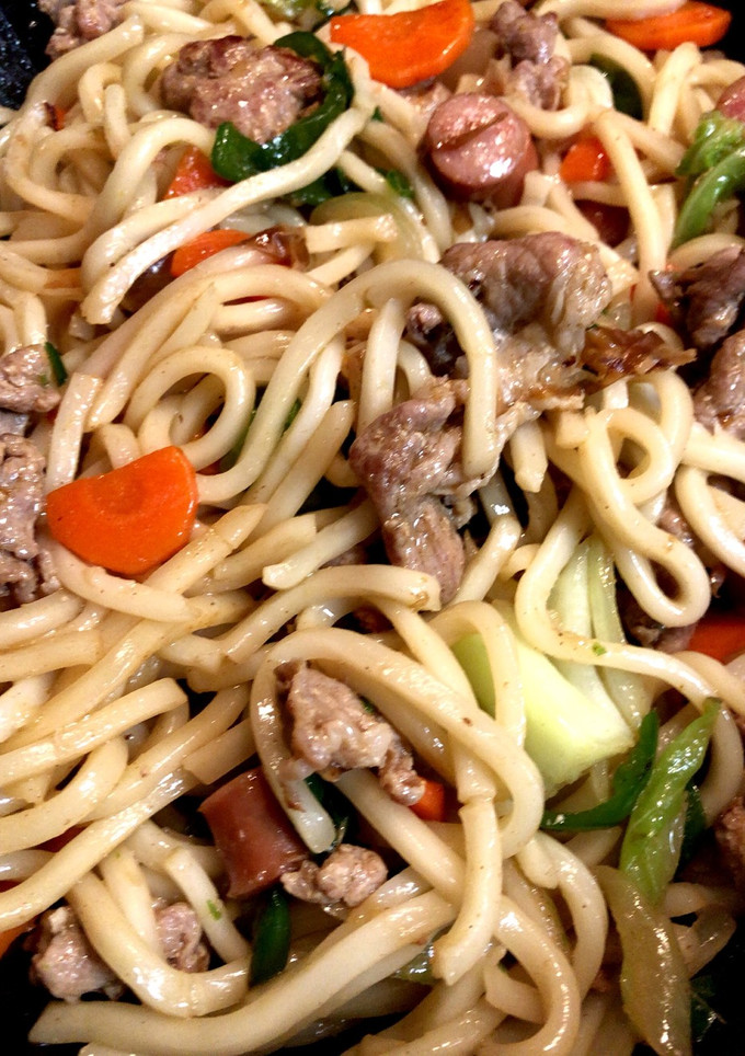 何度もリピ♪簡単！我が家の和風焼うどん☆-レシピのメイン写真