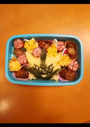 ポケモン　ゼラオラ　キャラ弁-レシピのメイン写真