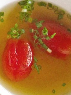 まるごとトマトの冷やしだし煮-レシピのメイン写真