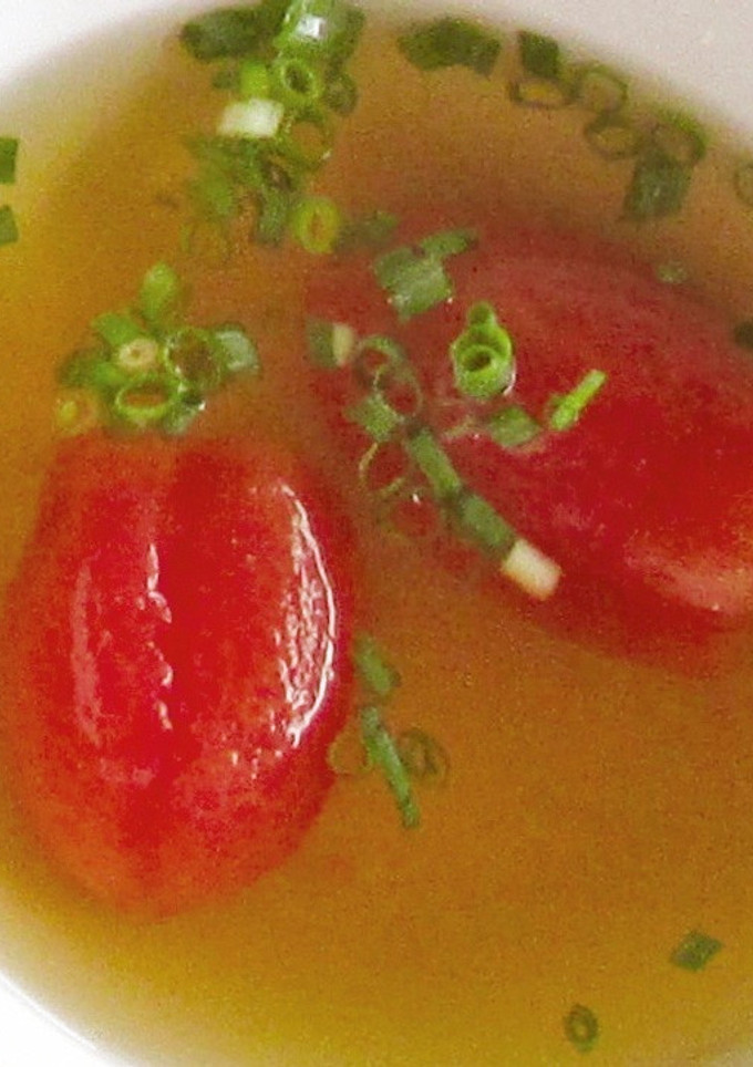 まるごとトマトの冷やしだし煮-レシピのメイン写真