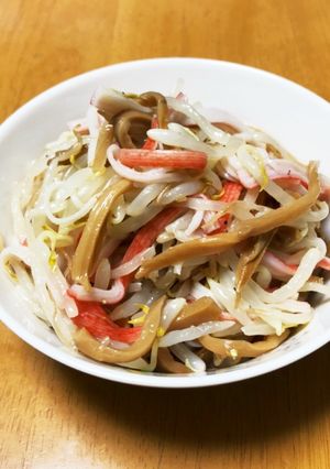 カニカマメンマ-レシピのメイン写真