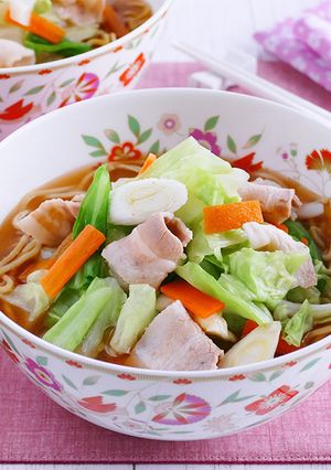 キャベツたっぷり煮込みラーメン-レシピのメイン写真