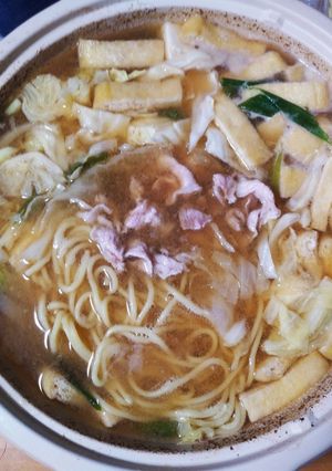 ☆我が家の定番☆豚みそ鍋-レシピのメイン写真