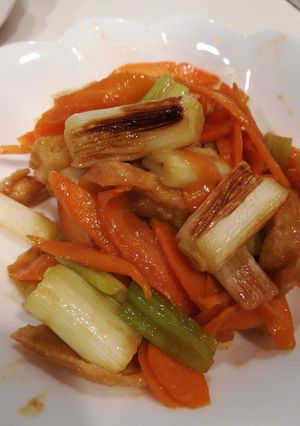 余り野菜で♪簡単味噌炒め！-レシピのメイン写真