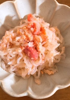 しらたきのたらこ和え-レシピのメイン写真
