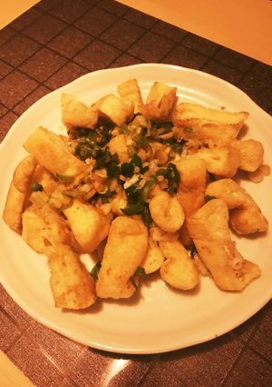 お揚げのカリッと焼き-レシピのメイン写真