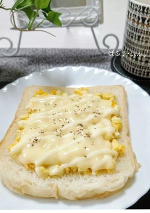 玉子サラダのトースト-レシピのメイン写真