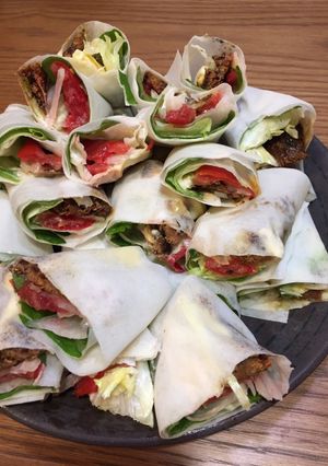 鯖や秋刀魚の生春巻き-レシピのメイン写真