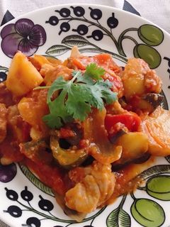 塩麹で柔らか鶏肉のトマト煮込み-レシピのメイン写真