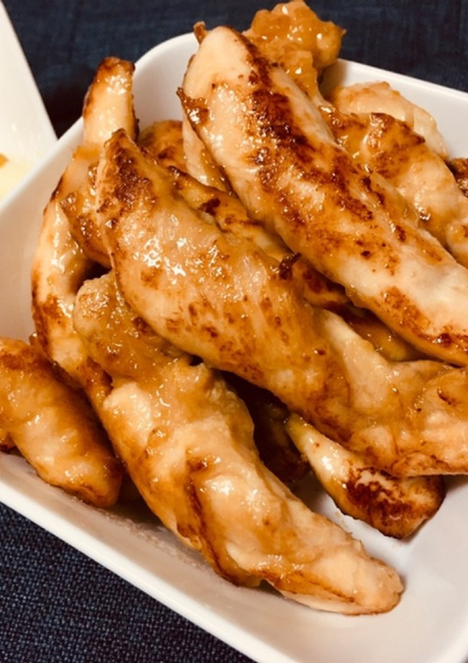 おつまみ☆お弁当に！ササミのしっとり焼き-レシピのメイン写真