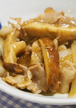 椎茸たっぷり!生姜焼き♪-レシピのメイン写真