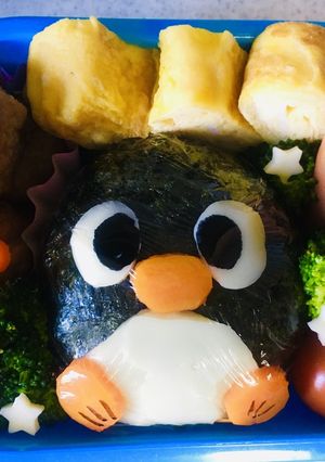 キャラ弁 ちびペンギン-レシピのメイン写真